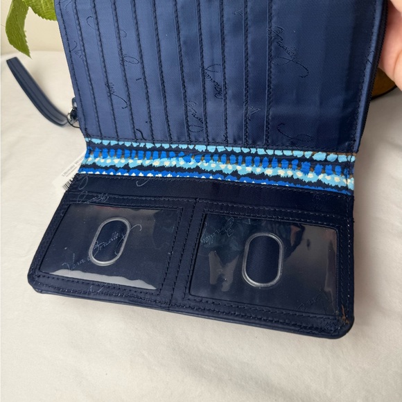 NWT Vera Bradley Java Floral Ultimate Wristlet Wallet Clutch Wallet Pushlock - Picture 6 of 10